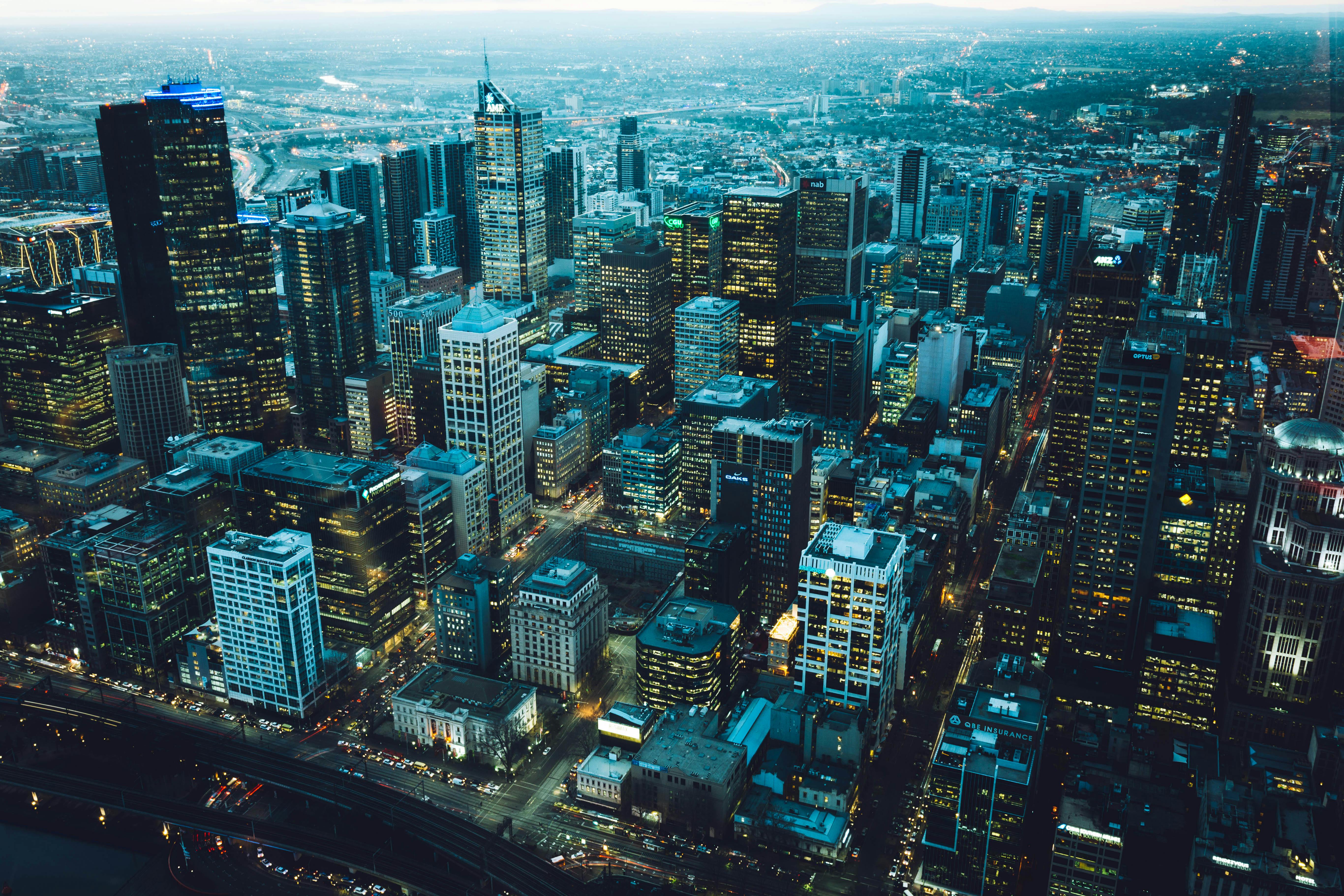 Modern city